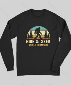 Bigfoot – Hide And Seek World Champion Long Sleeve T-Shirt
