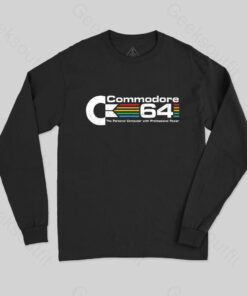 Commodore 64 Nerd Long Sleeve T-Shirt