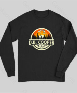 D.B. Coopers Skydiving School Portland Oregon Long Sleeve T-Shirt