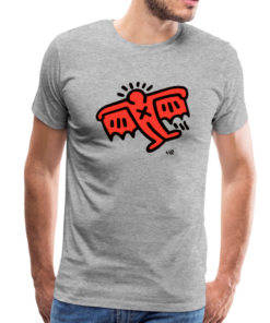 Flying Devil Icon, 1990 Street Art T-Shirt