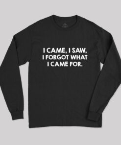 I Came and Saw Nerd Long Sleeve T-Shirt