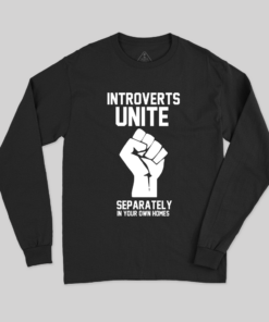 Introverts Unite Geek Long Sleeve T-Shirt