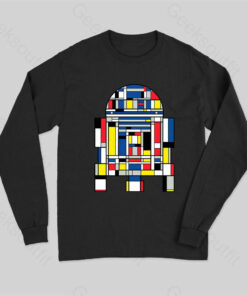 R2D2 Mondrian Long Sleeve T-Shirt