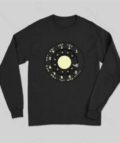 Rotary Dial Long Sleeve T-Shirt