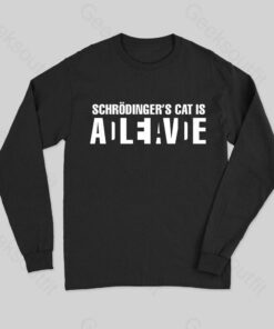 Schrdinger’s Cat ADLEIAVDE Long Sleeve T-Shirt