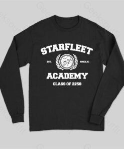 Starfleet Acadmey Class of 2258 White Long Sleeve T-Shirt