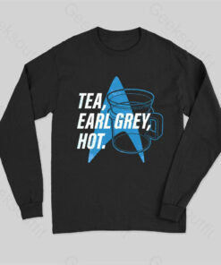 Tea Earl Grey Hot Distressed Poster Tank Top Long Sleeve T-Shirt