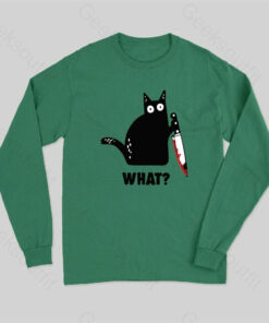 What Cat Funny Long Sleeve T-Shirt