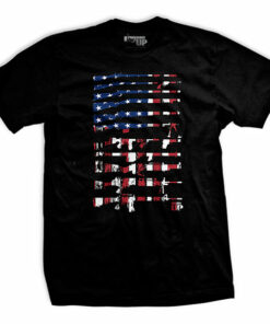 American Firearms Flag T-Shirt American Firearms Flag T-Shirt