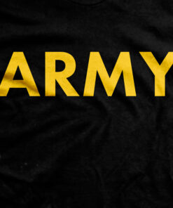 Army Black and Yellow PT T-Shirt