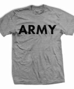 Army Gray PT T-Shirt Army Gray PT T-Shirt