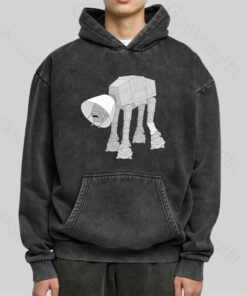 Battle Damage Washed Hoodie