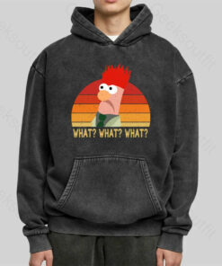 Beaker and Bunsen Muppets Washed Hoodie