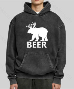 Bear Washed Hoodie