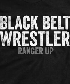 Black Belt Wrestler T-Shirt