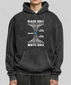 Black Hole Washed Hoodie