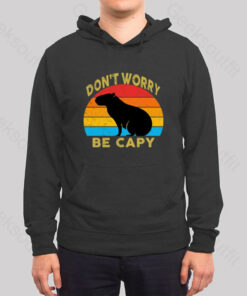 Capybara Don’t Worry Hoodie