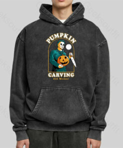 Carving With Michael Washed Hoodie