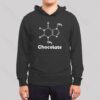 Chocolate Molecule Chemistry Science Hoodie
