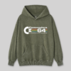 Commodore 64 Nerd Washed Hoodie