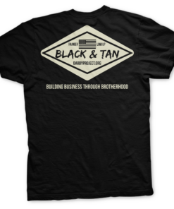 Darby Project Black and Tan T-Shirt