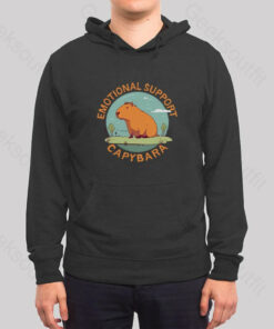 Emotional Support Capybara Hoodie