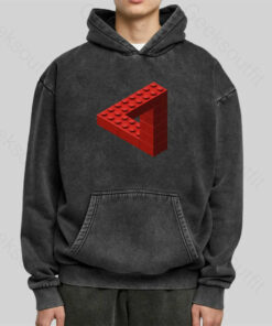 Escher Toy Bricks Washed Hoodie