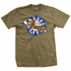 Flying Tigers Bomber T-Shirt – Heather Brown