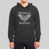 Funny Antisocial Butterfly Hoodie