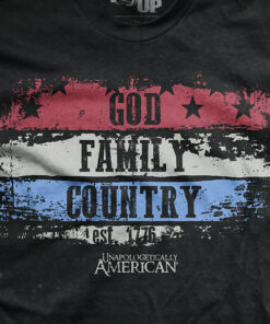 God, Family, Country T-Shirt