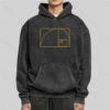 Golden Spiral Washed Hoodie