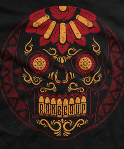 Halloween – Red Sugar Skull T-Shirt