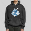 Ice Planet View Washed Hoodie