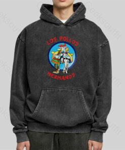 Los Pollos Hermanose Washed Hoodie