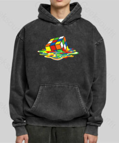 Magic Cube Colourful Washed Hoodie