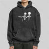 Mars Attacks Tim Burton Pulp Fiction Washed Hoodie