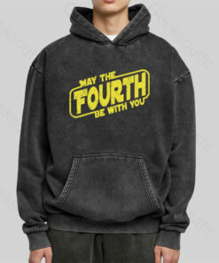May The Fourth Be With You Washed Hoodie