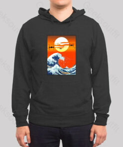 Meets Hokusai Hoodie