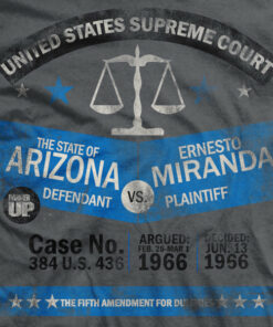 Miranda V Arizona T-Shirt