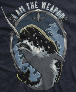 Narwhal I Am The Weapon T-Shirt
