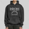 No More Tacos-Punctuation Matters Washed Hoodie
