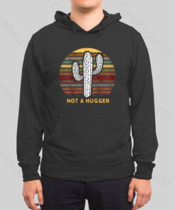 Not A Hugger Vintage Hoodie