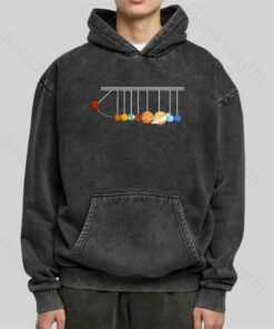 Planetary Physics Experiment Washed Hoodie