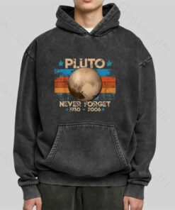 Pluto Never Forget Washed Hoodie