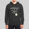 Powered By Caffeine Unisex Geek Hoodie