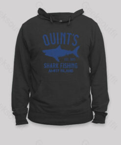 Quint’s Shark Fishing Amity Island Nerd Hoodie