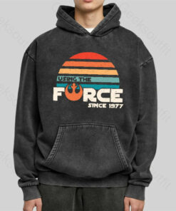 Retro Force ’77’ Washed Hoodie