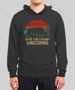 Save The Chubby Unicorns Hoodie