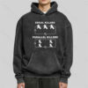 Serial Killers VS Parallel Killers Circuit Diagram Washed Hoodie