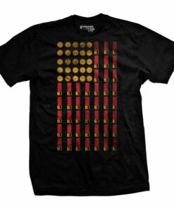 Shotgun Shell Flag T-Shirt